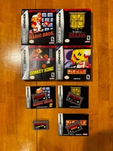 Nintendo GameBoy Advance NES Classics Lot Zelda Mario Donkey Kong Pac-Man - Picture 1 of 14