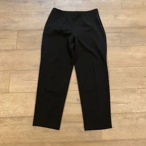 Uniform John Paul Richard Pants ~ Sz 12 ~Black ~High Rise ~ 29" Inseam ~ Pleated - Picture 1 of 5
