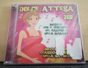 DOLCE ATTESA 2 CD SIGILLATO MUSICHE PER IL BENESSERE DEL BAMBINO E LA MAMMA - Picture 1 of 6