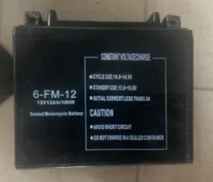 BATERÍA 6FM12 12V ENTREGA F&F - Imagen 1 de 2
