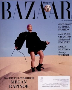 HARPER'S BAZAAR JUNE/JULY 2021 MEGAN RAPINOE, Summer Fashion, Dolly Parton's Bea - Imagen 1 de 1