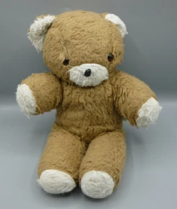 Vintage Chad Valley brauner Teddybär weiches Plüschtier Stofftier 14 Zoll - Bild 1 von 4