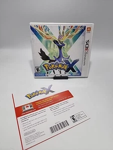 Pokemon X 3DS (Nintendo 3DS, 2013) No Game Case Insert Only NO Game - Picture 1 of 2