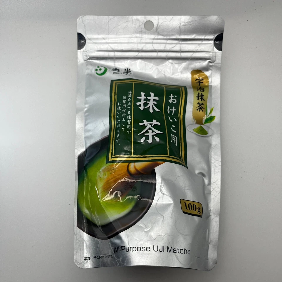 Kyoto Uji Morihan Japanese Matcha Green Tea Powder 100g 100 Made in Japan