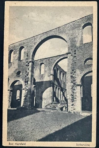 Stiftsruine, Bad Hersfeld, Germany (~1930s) - Vintage RPPC Postcard - Picture 1 of 2