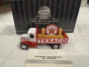 1920 Mack AC Truck Texaco - Matchbox 92123 - in Box *69202 - Picture 1 of 1