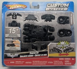 HOT WHEELS CUSTOM MOTORS BATMAN SET – THE BATMOBILE (UNOPENED) – 15+ PARTS! - Picture 1 of 2