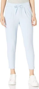 ICHI Cropped Lounge Pants Joggers PA Womens Size 8 Uk BNWT £39.94 Cashmere Blue - Picture 1 of 6