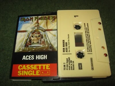 Iron Maiden - Aces High (cassette single) - Image 1 of 4