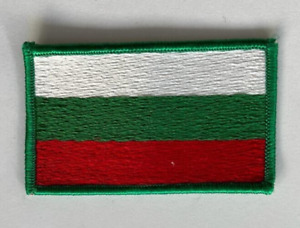 Bulgarien Flagge 8 x 5 cm  Aufnäher Patch NEU (H3)
