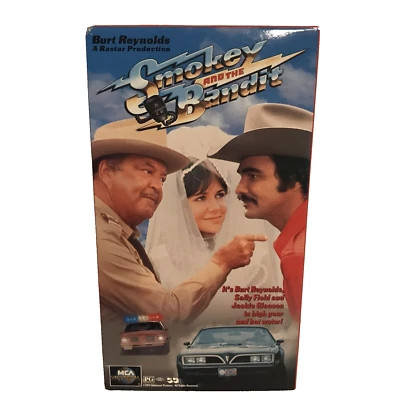 Smokey and the Bandit VHS 1977 Burt Reynolds Sally Field Jackie Gleason - Image 1 of 3