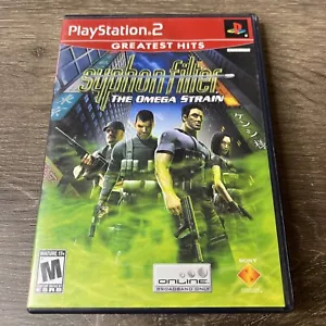 Syphon Filter The Omega Strain (Sony PlayStation 2, 2004) PS2 Complete Tested - Picture 1 of 4