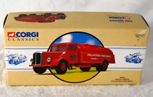 Corgi Classics White Tanker Truck Volunteer Fire Department # 6102 - Picture 1 of 3