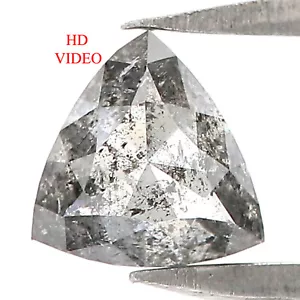 0.49 CT Natural Loose Triangle Diamond 5.10 CT Salt And Pepper Diamond QL3138 - Picture 1 of 5