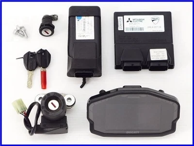 DUCATI 2013 1199 Panigale S Genuino Medidor/ECU/llave/Juego de unidades BBS  Foto 1 de 4