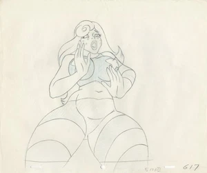 PIEL DE COCO: DIBUJOS ORIGINALES DE PRODUCCIÓN DE RALPH BAKSHI + Autógrafo gratis - Imagen 1 de 1