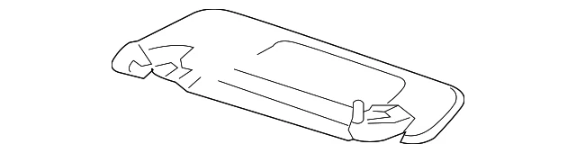 Acura ILX 2016-2020 - Parasol L *NH167L* (espejo) (negro grafito) (83280-TV9- Foto 1 de 2