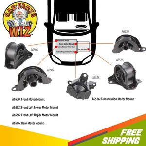 NUEVO kit de montaje de motor y transmisión para 96-00 Honda Civic 1.6L SOHC D16Y7 D16Y8 - Imagen 1 de 11