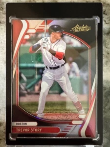 Trevor Story 2022 Panini Absolute Baseball #52 Black refractor 1/1 - Picture 1 of 2