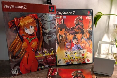 Secret of Evangelion Asuka Limited Edition PS2 NTSC-J CIB Collector Box Rare - Image 1 of 4