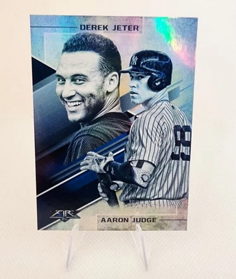 Aaron Judge/Derek Jeter 2019 Topps Fire Lasting Legacies Blue Chip #LL-10 - Image 1 of 2