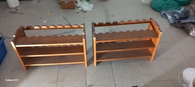  Cantinetta per  Botiglie  Vino Marrone - Immagine 1 di 3