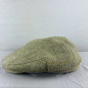 Vintage Shandon Country Wear Tweed Irish Wool Newsboy Cabbie Flat Cap Size M - Picture 1 of 9