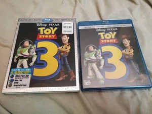 Toy Story 3 (3D Bluray + Blu-ray + DVD) + Lenticular Slip Cover! New / OOP - Picture 1 of 2