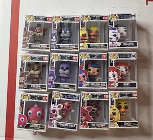 Funko Bitty Pop! Five Nights at Freddy's FNAF Common Set of 12 - Picture 1 of 1