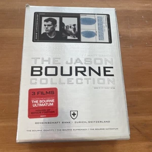 The Jason Bourne Collection (DVD, 2007, 4-Disc Set, Limited Edition) - Foto 1 di 4