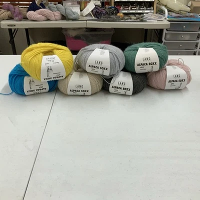 Lang Yarns Alpaca Soxx 4ply Easywas - Image 1 of 4