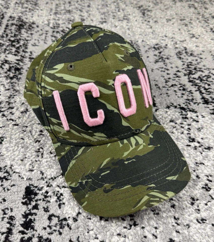 Gorra Icon Dsquared2 Hombre Talla Única Internacional Caqui Y2k Foto 1 de 4