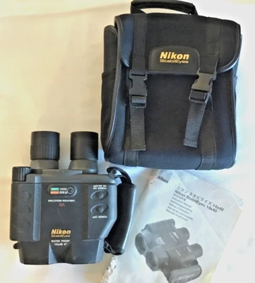 Nikon StabilEyes Waterproof 14x40 4 degrees w Case - Image 1 of 4