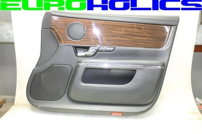 OEM Jaguar XJ X351 10-19 Passenger Front Right RF Door Panel Black PDB Leather - Image 1 of 4