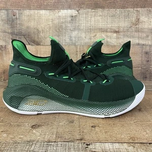 Under Armour Curry 6 Mens Size 15 Team Green Basketball Shoes Steph 3022893-306 - Picture 1 of 11