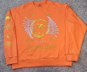 Sudadera Universal "Contenida" Jurassic Park World - Talla 2XL Naranja - Imagen 1 de 9