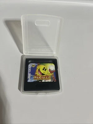 Pac-Man (Sega Game Gear, 1991) Cartridge & Case TESTED! - Image 1 of 3