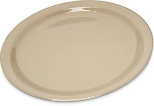 Kingline Reusable Plastic Plate Dinner Plate for Home and Restaurant, Melamin... - Picture 1 of 4