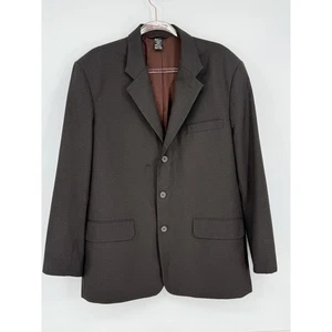 Claiborne Mens Blazer 42R Brown Sport Coat Jacket Business Casual Office - Picture 1 of 11
