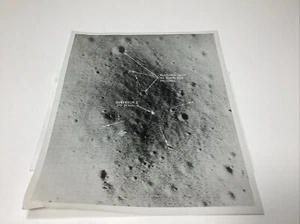 Office of Public Information NASA Moon Photo April 19, 1967 Surveyor III - 40 - Picture 1 of 5