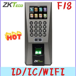 ZKTeco F18 TCP/IP Wifi IC /ID Fingerprint Time Attendance Door Access Control - Picture 1 of 17