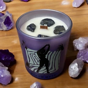 North Muse Feminine Intuition crystal infused scented candle (B191) - Picture 1 of 4