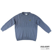Lyle & Scott UK 10 women's Crew Neck Long Sleeve Knitted Sweater