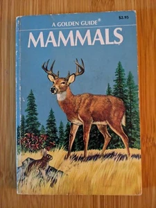 Vintage 1955 Golden Book - Mammals 218 Animals in Full Color - Nature Guide  - Picture 1 of 3