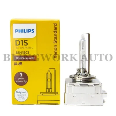 1 PIEZA AUS VER PHILIPS OEM Color de fábrica D1S XENÓN HID Bombilla para VW BMW Mercedes Foto 1 de 4