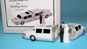 Midwest PHB (porcelain hinge box), Wedding Limousine # 29152 NIB 4in. x 1 in. - Picture 1 of 5