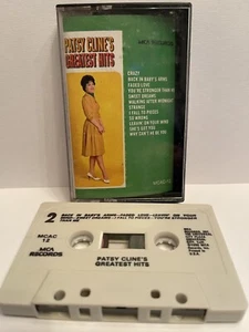 Patsy Cline's Greatest Hits  1971 MCA Records Vintage Cassette Tape - Picture 1 of 1