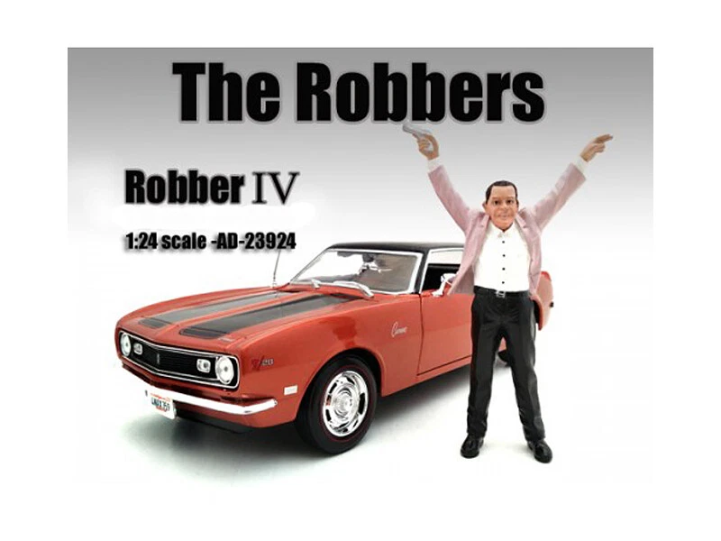 The Robbers Robber IV Figure 1/24 Scale Diecast CARZ Diorama - Image 1 of 1