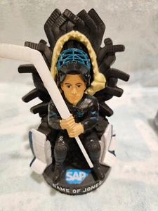 San Jose Sharks Martin Jones Spiel von Jones Wackelkopf/Statue - Bild 1 von 6