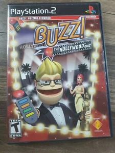 BUZZ!: THE HOLLYWOOD QUIZ (PlayStation 2, PS2) testato spedizione veloce gratuita! - Foto 1 di 3